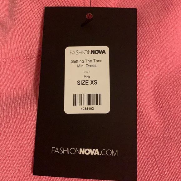 Pink mini corset dress - Picture 4 of 4